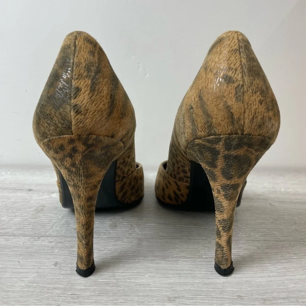 Stuart Weitzman Stiletto Animal Print Heels Size 8